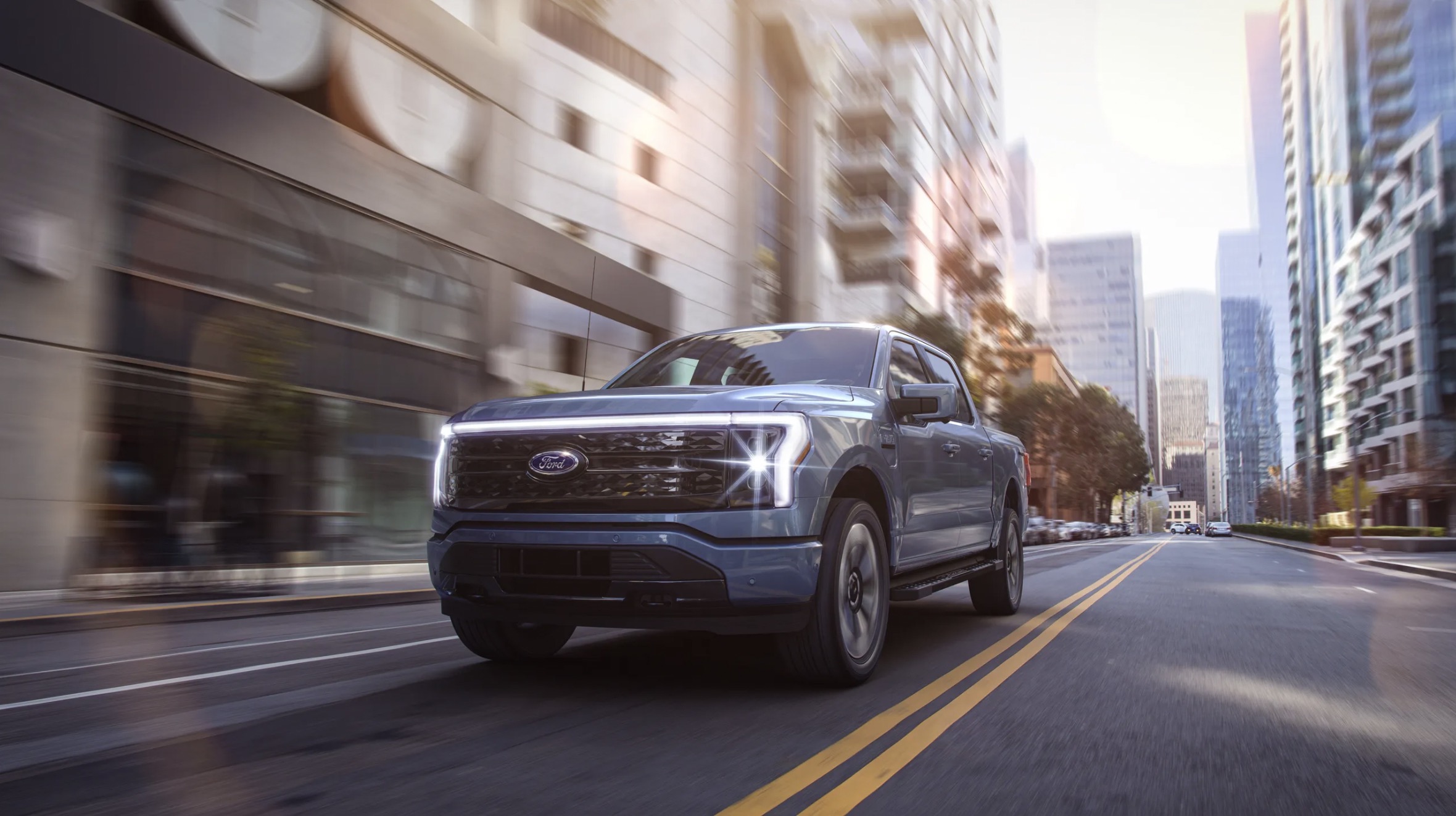 最大续航482km 福特F-150 Lightning官图发布
